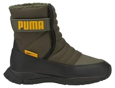 Produktbild von Puma - Kinder Stiefeletten "Nieve", Ökologisches Leder MR78043 (30 EU) (Grün)