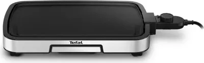 Image de Grill électrique Tefal 2000w Puissance 2000w, Surface 40x25cm, Thermostat 5 Niveaux - Gpe Seb France - Tefal