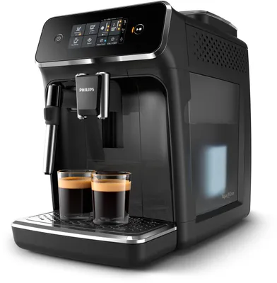 Image de Philips Series 2200 EP2221 - Machine à café automatique avec cappuccinatore - 15 bars - noir brillant