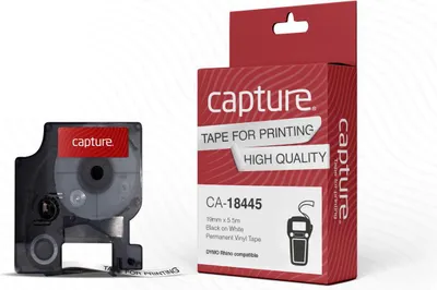 Immagine prodotto di Cattura 19 mm x 5,5 m Nero su bianco