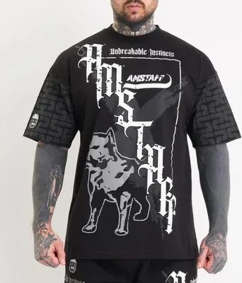 Image de T-Shirt Homme Amstaff Ashur T-Shirt Noir - M