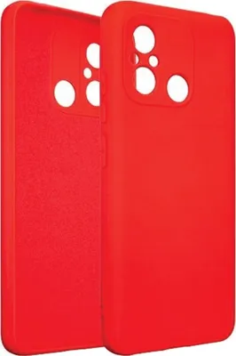 Produktbild von Beline Etui Silikon Xiaomi 12C Rot/Rot