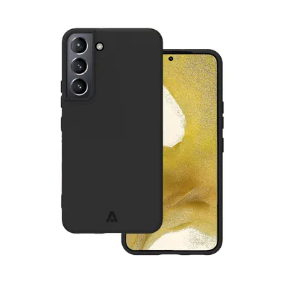Produktbild von alkaya. Samsung Galaxy S22 Schutzhülle kompatibel mit Magsafe, Handyhülle, Silikonhülle - Schwarz