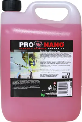 Produktbild von 5L ProNano CampCare Ultimate Wax | Extrem wasserabweisend, schützend und farbverstärkend | Nano-Technologie