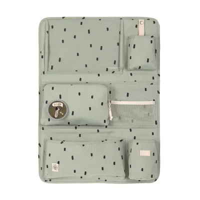 Image de Lässig KIDS Car Wrap-to-Go Happy Prints olive clair