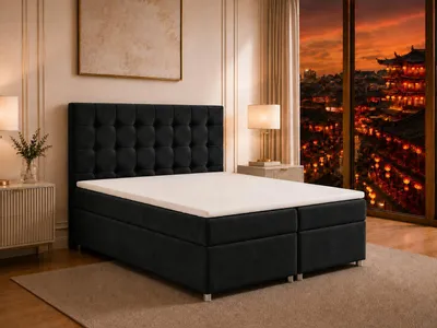 Produktbild von Boxspringbett mit Bettkasten Trinity K-9 Bonellfederkern inkl