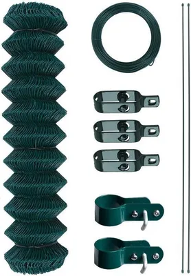 Produktbild von Maschendrahtzaun Gartenzaun Zaun 1,25x15m Drahtzaun Viereckgeflecht Maschendraht