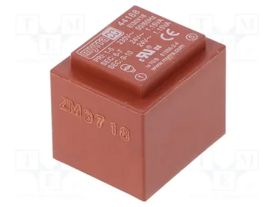 Produktbild von 1x Transformator: überzogen 2,3VA 24V 48mA 48mA 44168 -Transformatoren 24V 230VAC