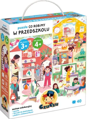 Obrázek produktu pro CzuCzu Puzzle Co robimy w przedszkolu 94027