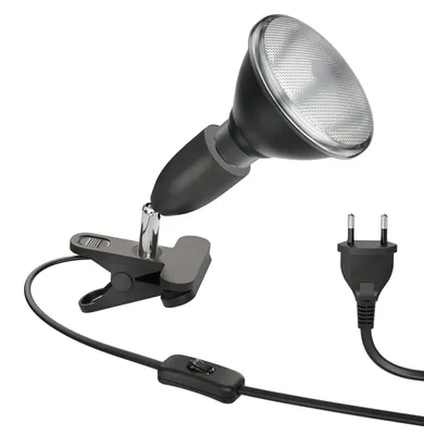 Productafbeelding van E27-klemlamp met PAR38 LED-reflectorlamp