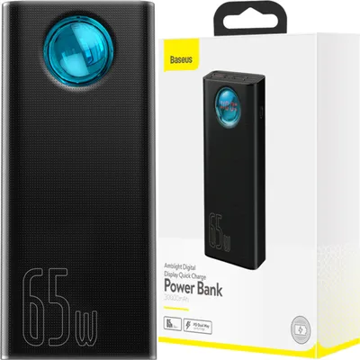 Produktbild von Baseus Powerbank Ambilight 30000Mah, 4Xusb, Usb-C