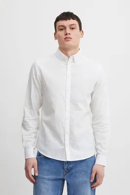 Produktbild von Casual Friday CFAnton Herren Hemd Freizeithemd Herrenhemd Kentkragen Leinenmix Regular fit