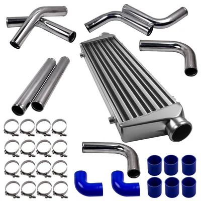 Obrázok produktu pre Univerzálny chladič plniaceho vzduchu 27" x 7" x 2,5" + sada potrubia pre chladič plniaceho vzduchu 2,5"