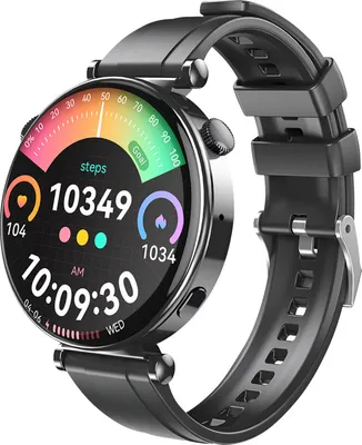 Produktbild von XO, Wasserdichte Smartwatch IP68 mit 7 Tagen Autonomie, Schwarz
