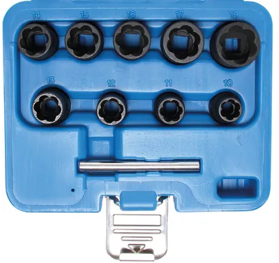 Produktbild von BGS 5265 Spezial-Steckschlüsseleinsätze, 10-19 mm, 10 (3/8), 10-tlg.