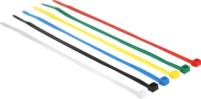 Image de DELOCK Colliers de câbles 200mm 100pcs couleur