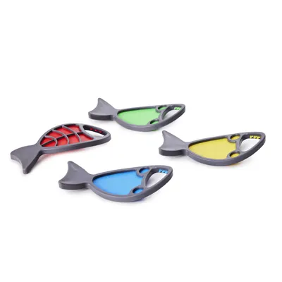 Zdjęcie produktu dla Gonge Hungry Fish, zestaw 4 sztuk