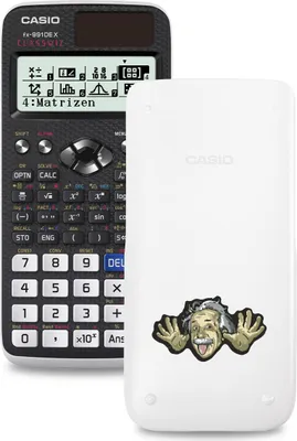 Produktbild von Casio FX-991DE X ClassWiz Schulrechner mit Einstein-Bedruckung (Motiv 15)