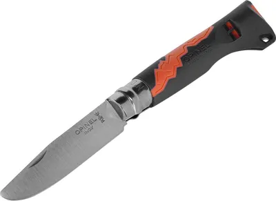 Produktbild von Opinel Outdoor Junior No. 07 Taschenmesser mit Pfeife khaki