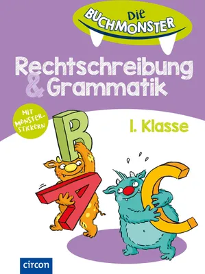 Produktbild von Die Buchmonster Rechtschreibung & Grammatik, 1. Klasse