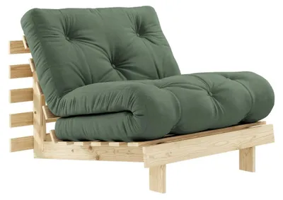 Produktbild von Drawer Roots, Umbaubarer Stuhl, Stoff, Grün, Holz, Holz, Baumwolle