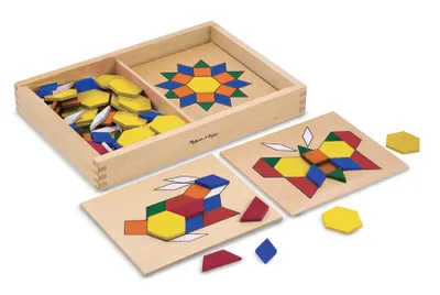 Produktbild von Melissa Holzpuzzle geometrisch 10029