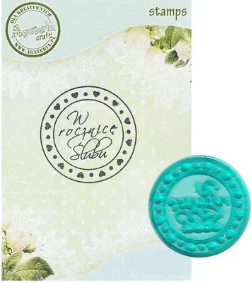 Image de Tampon - Pour votre anniversaire de mariage - cercle 1 - Agateria