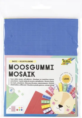 Obrázok produktu pre folia 2364 folia penová gumová mozaika "Basic", samolepiaca, 1 596 kusov