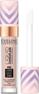 Zdjęcie produktu dla Eveline Cosmetics Liquid Camouflage – korektor, długotrwały efekt, wodoodporność, Odcień 03