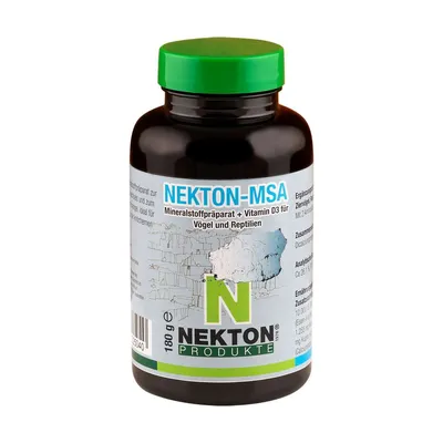 Obrázok produktu pre Nekton MSA 180g - vysoko vstrebateľné minerály pre papagáje, plazy a obojživelníky