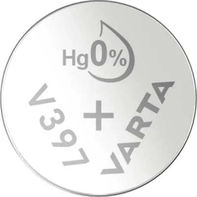 Produktbild von Varta -V397, Einwegbatterie, SR59, Siler-Oxid (S), 1,55 V, 1 Stück(e), 23 mAh