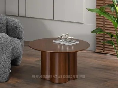 Obrázek produktu pro Kulatý konferenční stolek OISIN - ořech