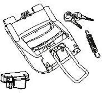 Zdjęcie produktu dla Zestaw mechanizmów SHAD SH47 D1B47MAR
