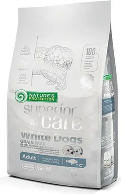 Immagine prodotto di NATURE'S P SC WHITE DOG ADULT SMALL GRAIN-FREE FISH 1,5 kg