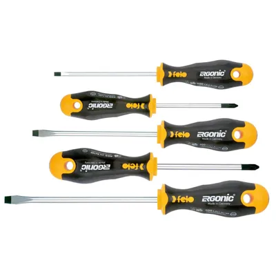Obrázek produktu pro Felo Ergonic Feles40095118 Sada šroubováků, sada 5 ks.