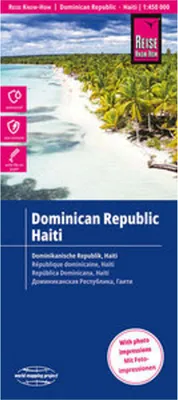 Produktbild von Reise Know-How Landkarte Dominikanische Republik, Haiti 1 : 450.000
