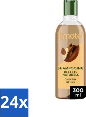 Zdjęcie produktu dla Timotei - Szampon - Intensywny brąz - 300 ml - Opakowanie ekonomiczne - 24 sztuki