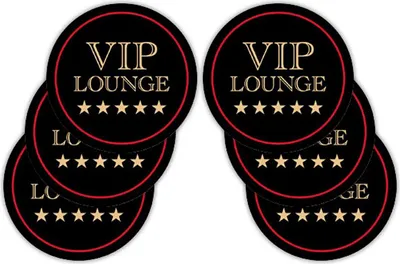 Produktbild von VIP Lounge Untersetzer 6-teilig