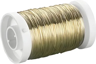 Produktbild von KNORR prandell 216465749 Messingdraht, Ø 0,3 mm, roségoldfarben, 150 m