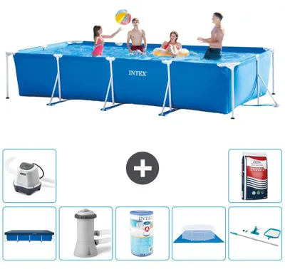 Produktbild von Rechteckiger Frame Pool - 450x220x84 cm - 8-teilig S40269