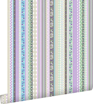 Obrázok produktu pre ESTAhome tapeta mašle pastelové farby 53 cm x 10,05 m