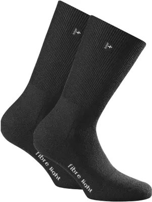 Produktbild von Rohner Advanced Socks Uni Trekking Socken 2er Pack - Fibre light supeR, Trekking Light Schwarz 39-41