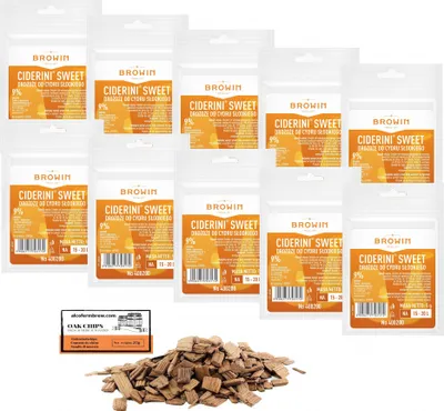 Produktbild von 10 x Hefe für Apfelwein – Ciderini SWEET 5g/20L, Hefe zur Apfelweingärung, Hefe für Apfel und Birne, Cider Hefe