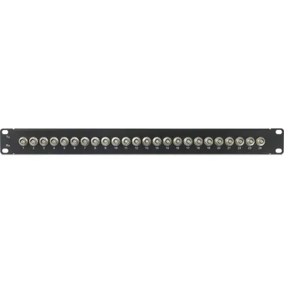 Image de Renkforce RF-4541184 - BNC - Schwarz - Rackeinbau - 1U - 482,6 mm - 44,5 mm (RF-4541184)