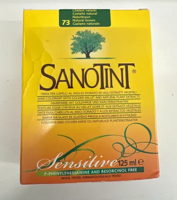 Produktbild von SANOTINT Sensitive, Braun, Frauen, 55 ml, Glanz, Weichmachend, Tube, Traubenkernöl, Olivenöl