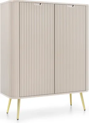 Produktbild von Selsey Zova - Highboard 2-türig, greige, 103 cm