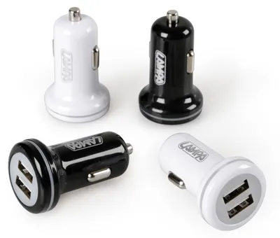 Immagine prodotto di Display 20 pezzi - Caricabatterie 2 porte USB - 2400 mA - 12/24V