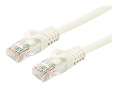 Immagine prodotto di Equip 603003 Equip Patchkabel Cat6A  U/UTP 2xRJ45  2.00m weiß        LSZH Polybeutel