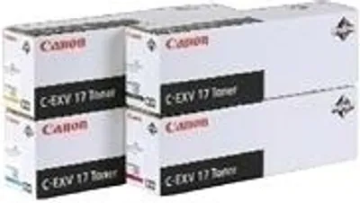 Image de Canon C-EXV 17 - Cyan - Original - Tonerpatrone - für imageRUNNER C4080i, C4580i, C5185i