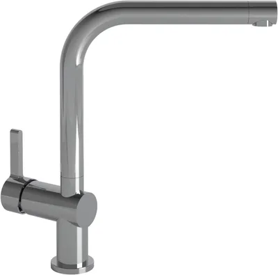 Image de Robinet de cuisine - Robinet à une seule levier - Économie d'eau - Cartouche en céramique - Hauteur : 321 cm - Chrome